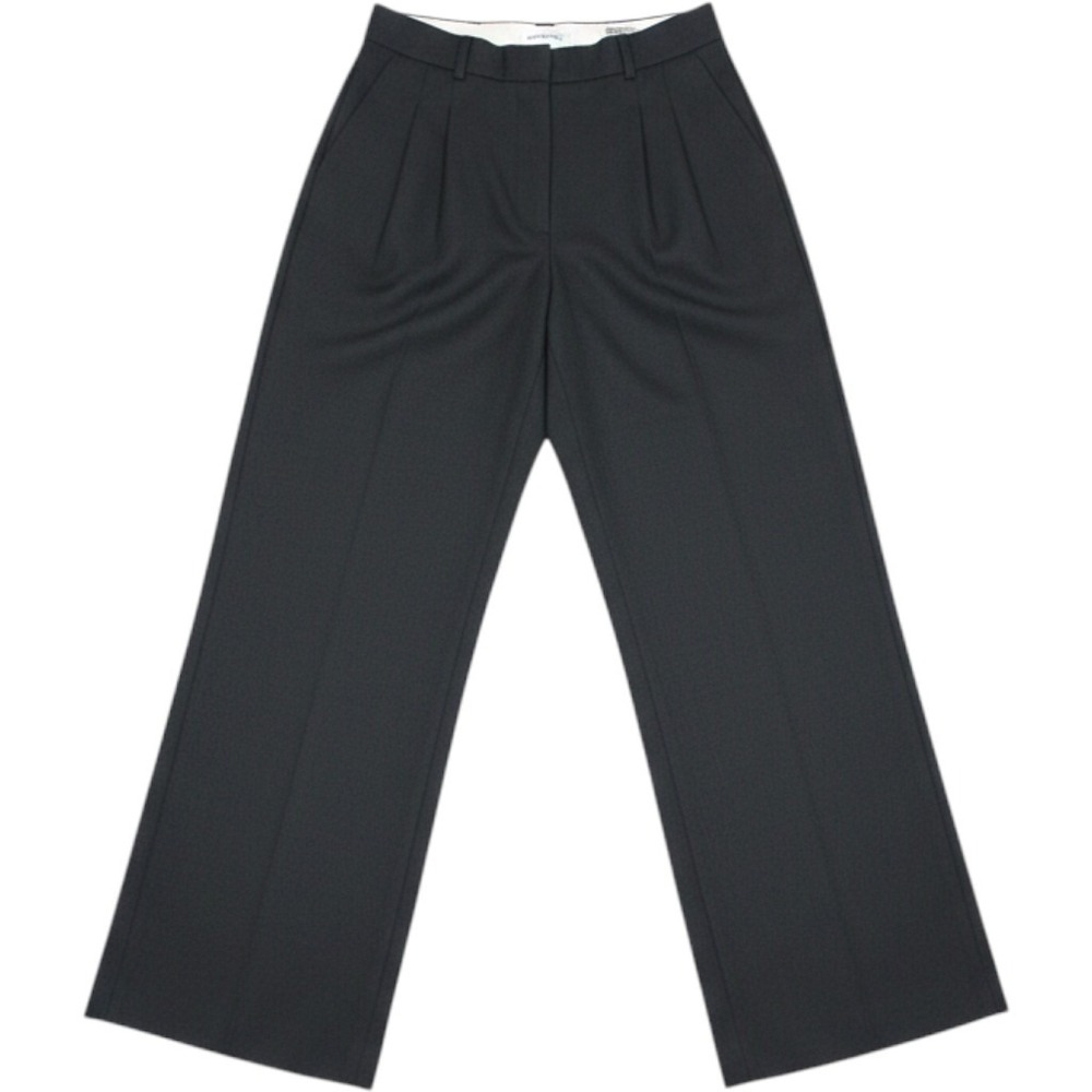 Aritzia The Effortless Pant High Waisted Wide Leg Trouser Women Small Black